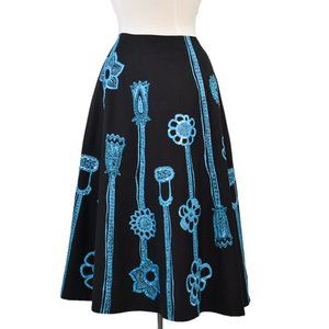 Sequined Flower Skirt